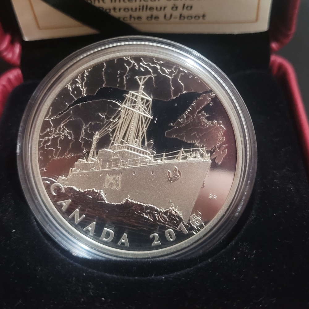 Royal Canadian Mint collector silver coin 2016 patrol
